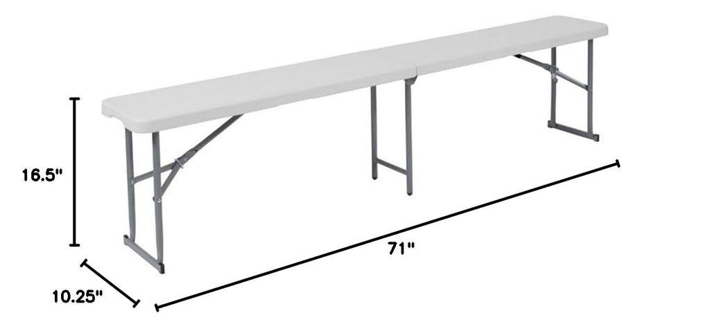 Plastic Bi-Fold Bench Z530