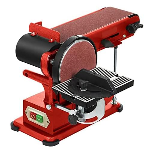 4x36 Inch and 6 Inch Disc 350W Benchtop Belt Disc Sander T82469