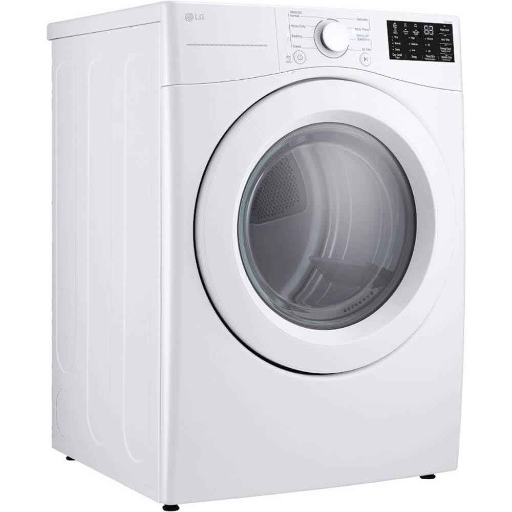 7.4 cu. ft. Vented Stackable Electric Dryer in White S571