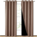 Cappuccino Blackout Curtains 52" x 84" 2 Panels H445892
