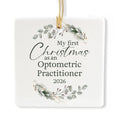 Ceramic 3-inch Square Ornament D51436