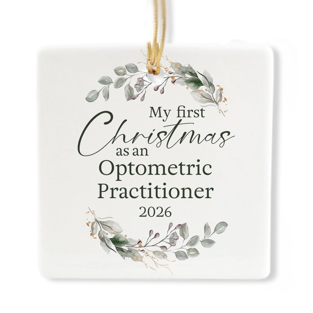 Ceramic 3-inch Square Ornament D51436