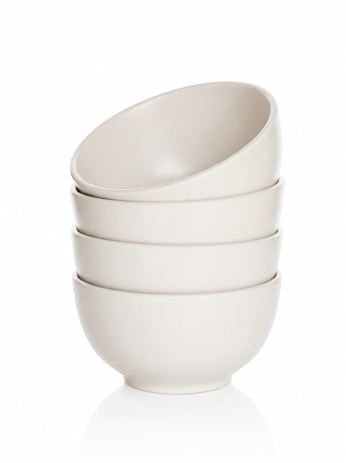 Ceramic Soup Bowls Set of 4 E707283
