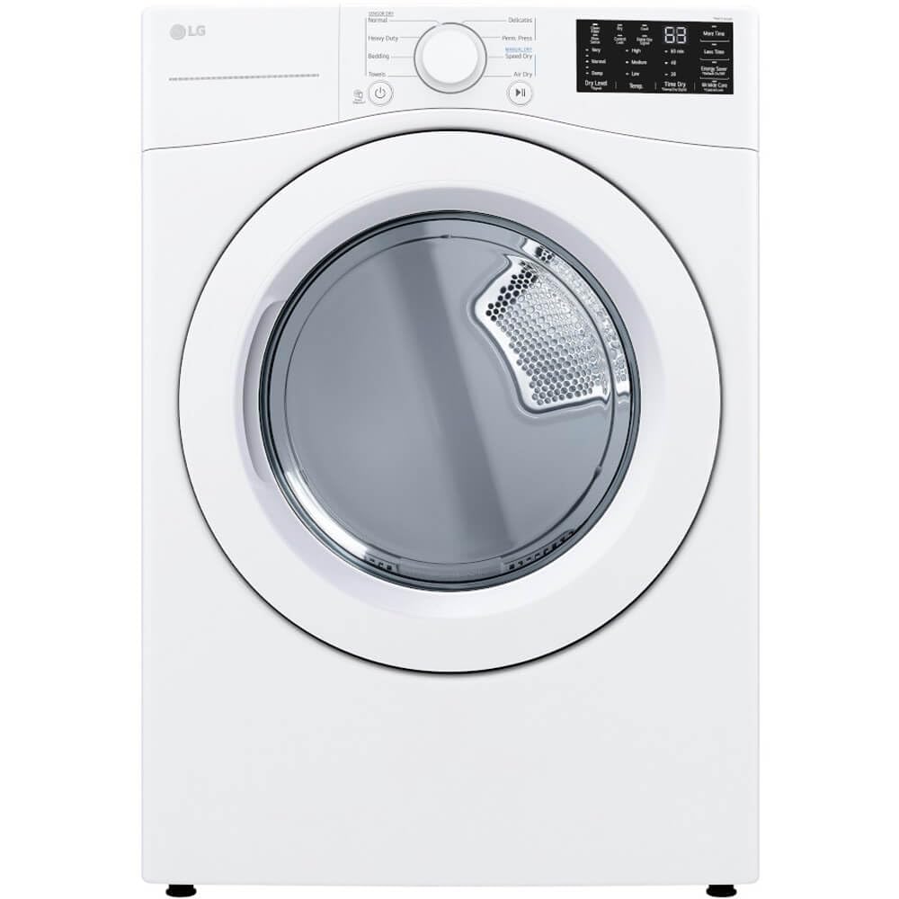 7.4 cu. ft. Vented Stackable Electric Dryer in White S571