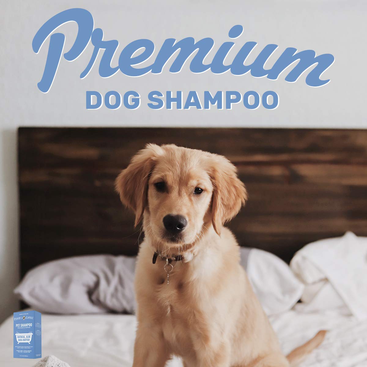 Oatmeal Aloe Shea Butter Dog Shampoo 14 fl. oz M1106