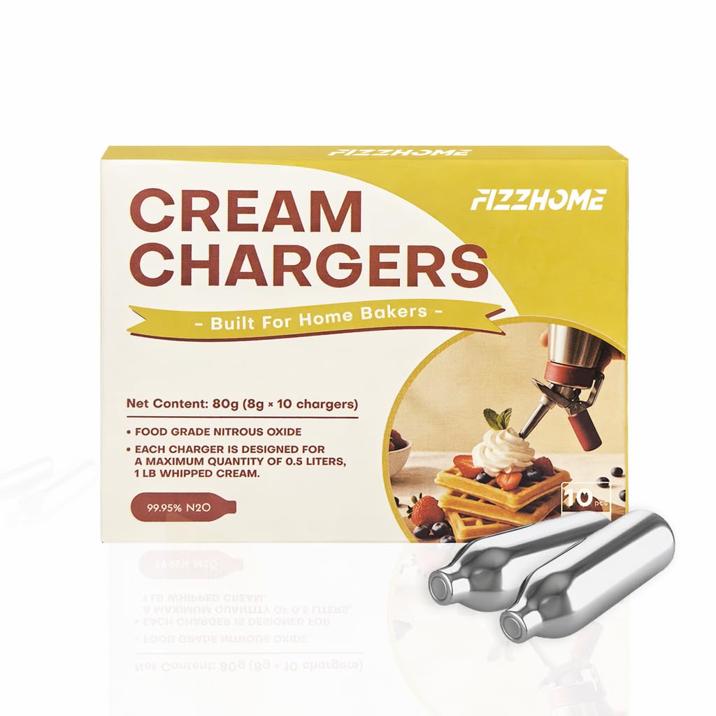 10-Pack 8g N2O Cream Chargers W4627