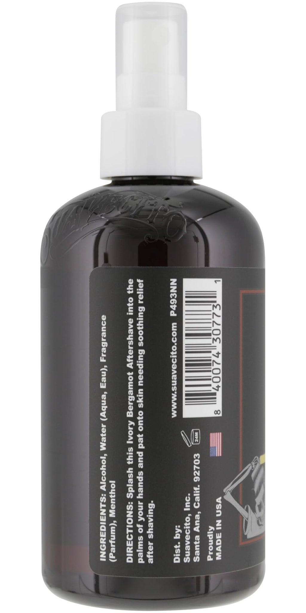 Black Amber Aftershave 8 oz Pump Spray D901