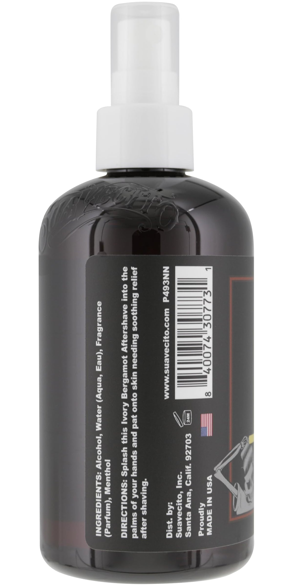 Black Amber Aftershave 8 oz Pump Spray D901