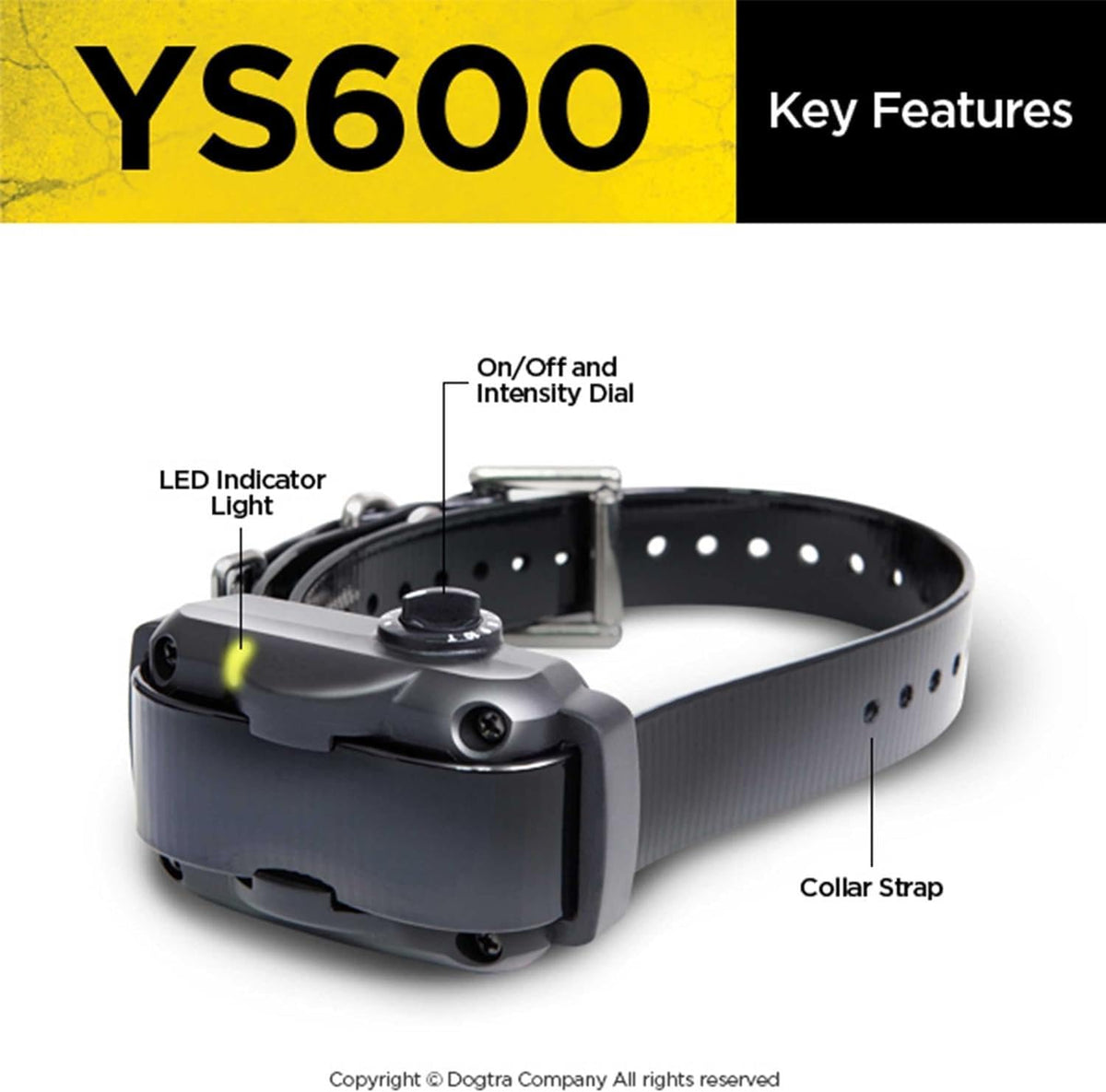 Rechargeable Waterproof No Bark Collar for Large Dogs 35 lbs and Up G615151