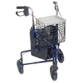Blue Three-Wheel Rollator L29434