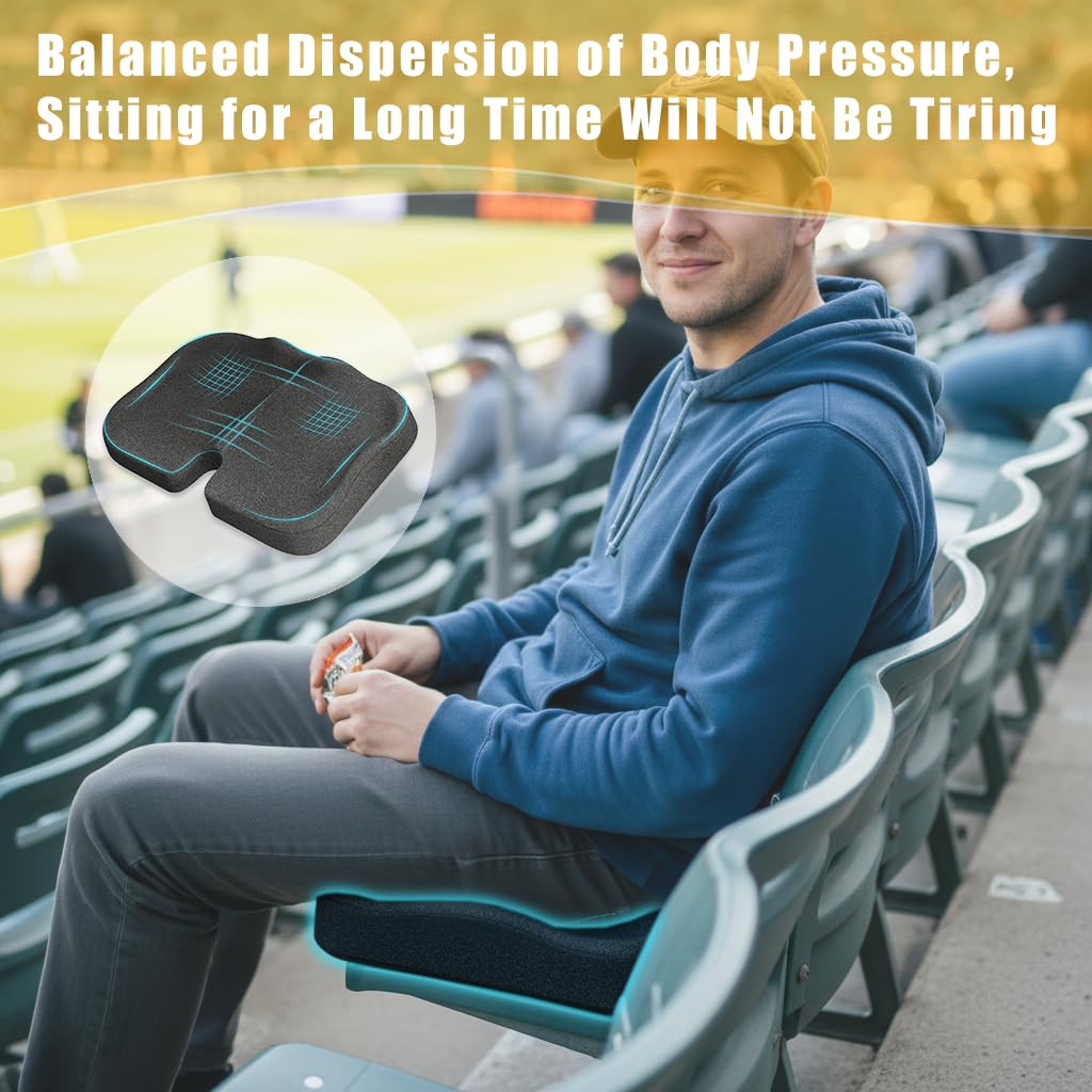Extra Thick 50D High Density Stadium Seat Cushion B3299