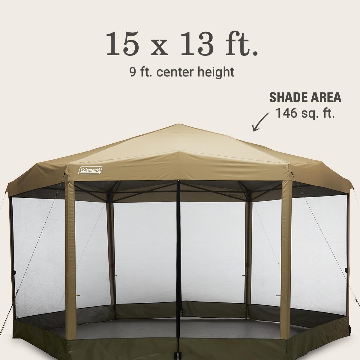 Screened Canopy Tent with Instant Setup J657