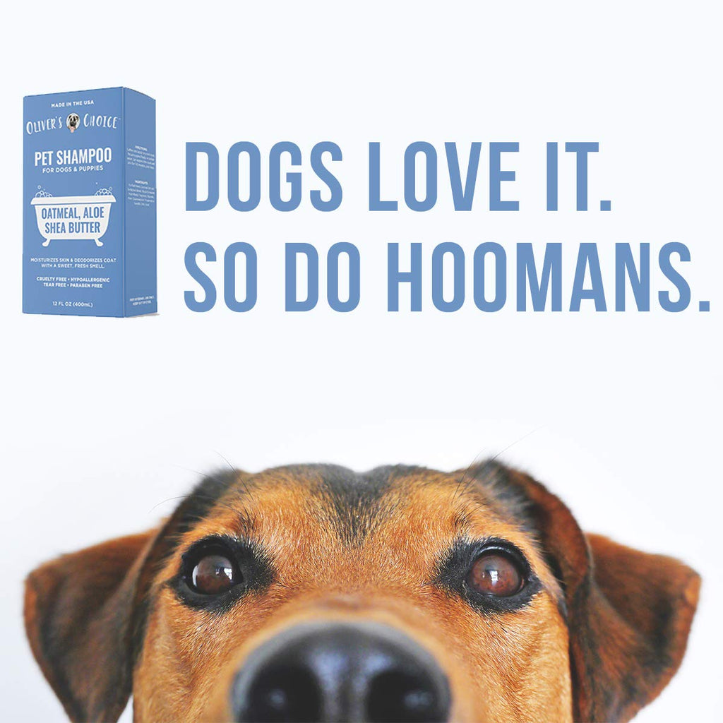 Oatmeal Aloe Shea Butter Dog Shampoo 14 fl. oz M1106