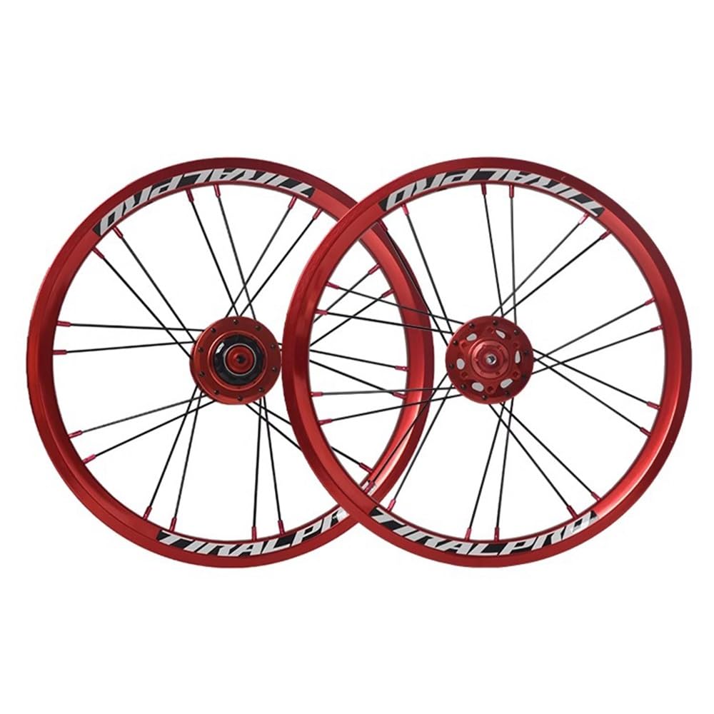 14 16 Inch BMX Folding Bikes Wheelset Disc Brake Single Speed D348097