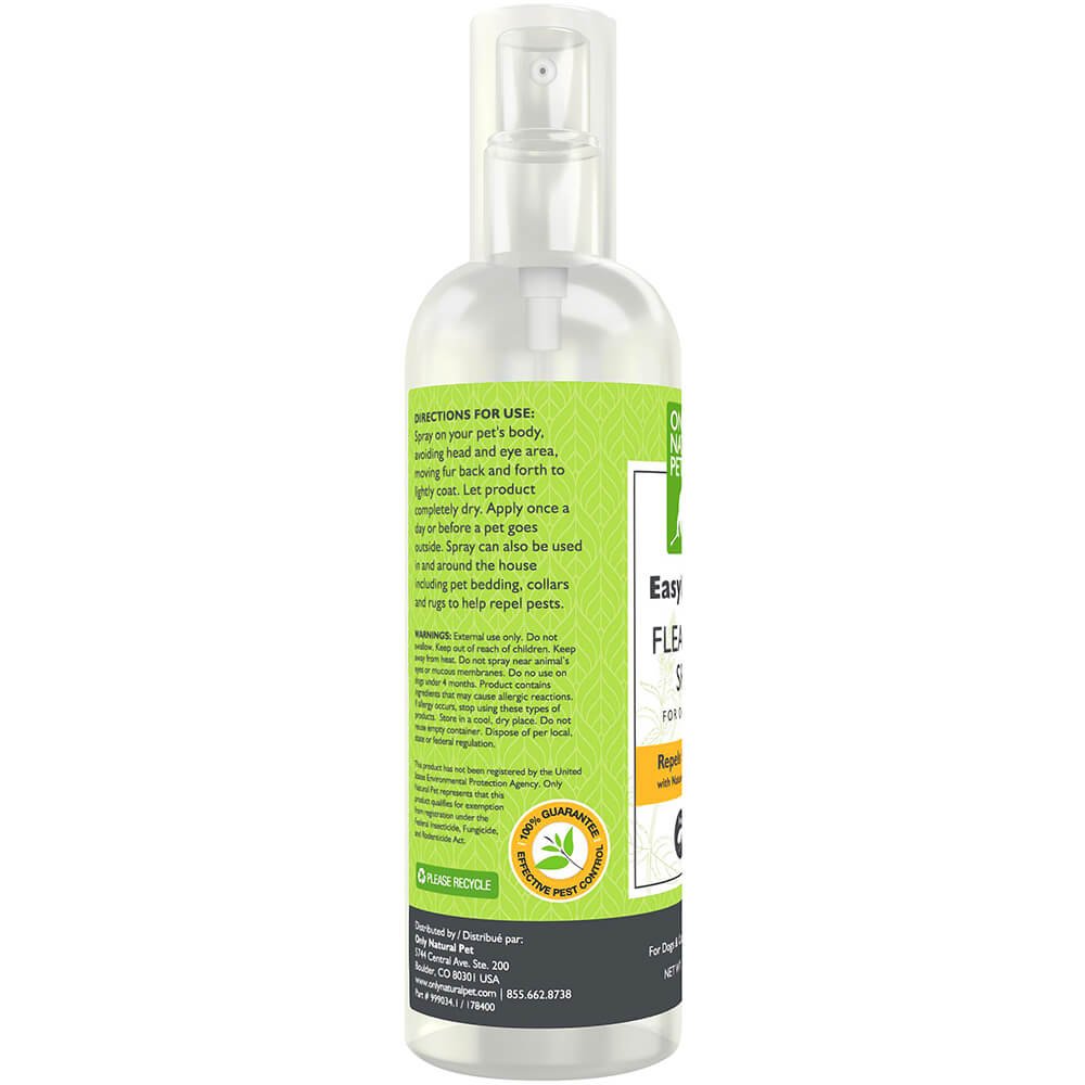 Flea and Tick Spray for Dogs and Cats 8.5 oz I924