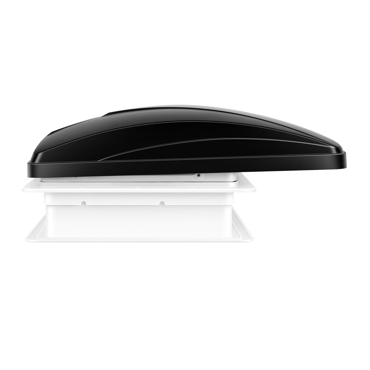 RV Roof Vent Fan 6-Speed Reversible 12V Smoked 14" x 14" B5462