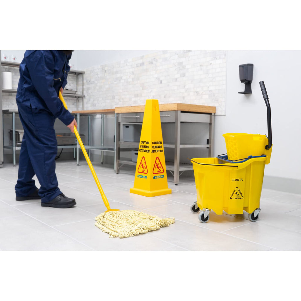 35 Qt Mop Bucket with Wringer and Insert B469494