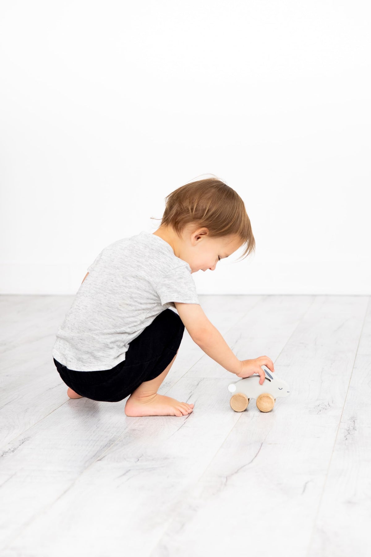 Wooden Bunny Pull Along Toy N652765