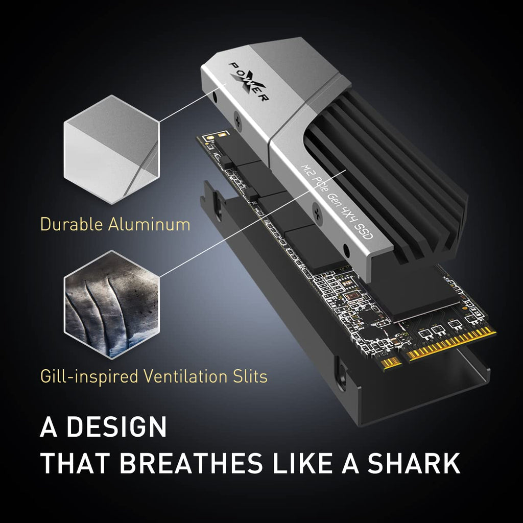 4TB PCIe Gen4 M.2 2280 SSD with PS5 Heatsink H721191