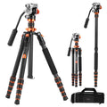Carbon Fiber Tripod with Fluid Head E71336