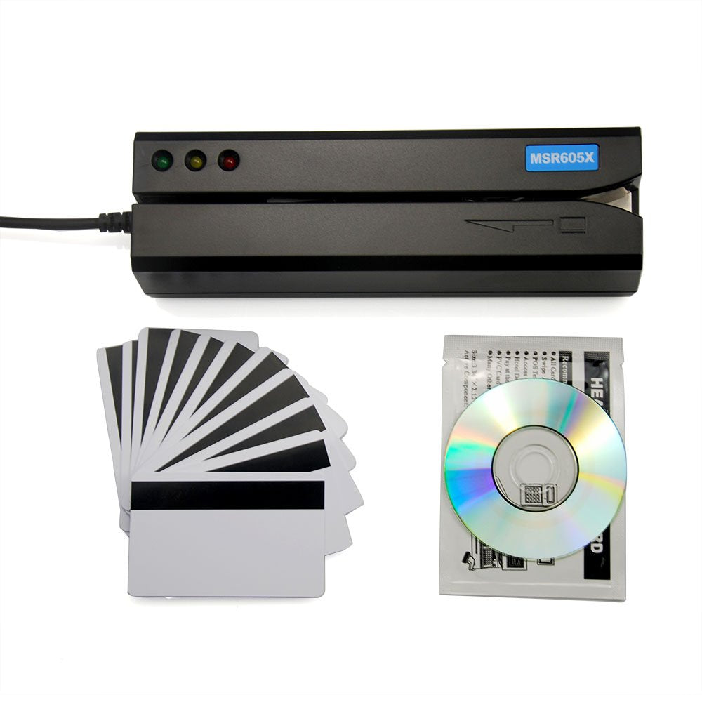 USB Swipe Card Reader Writer 3 Tracks X519