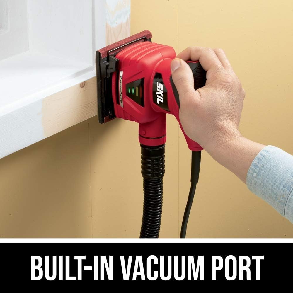 2 Amp 1/4-Inch Sheet Sander with Dust Canister Z165