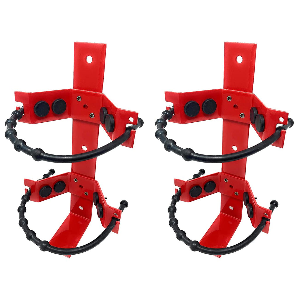 Heavy Duty Wall Mount Fire Extinguisher Bracket for 2.5 lb & 5 lb, Pack of 2 V61010