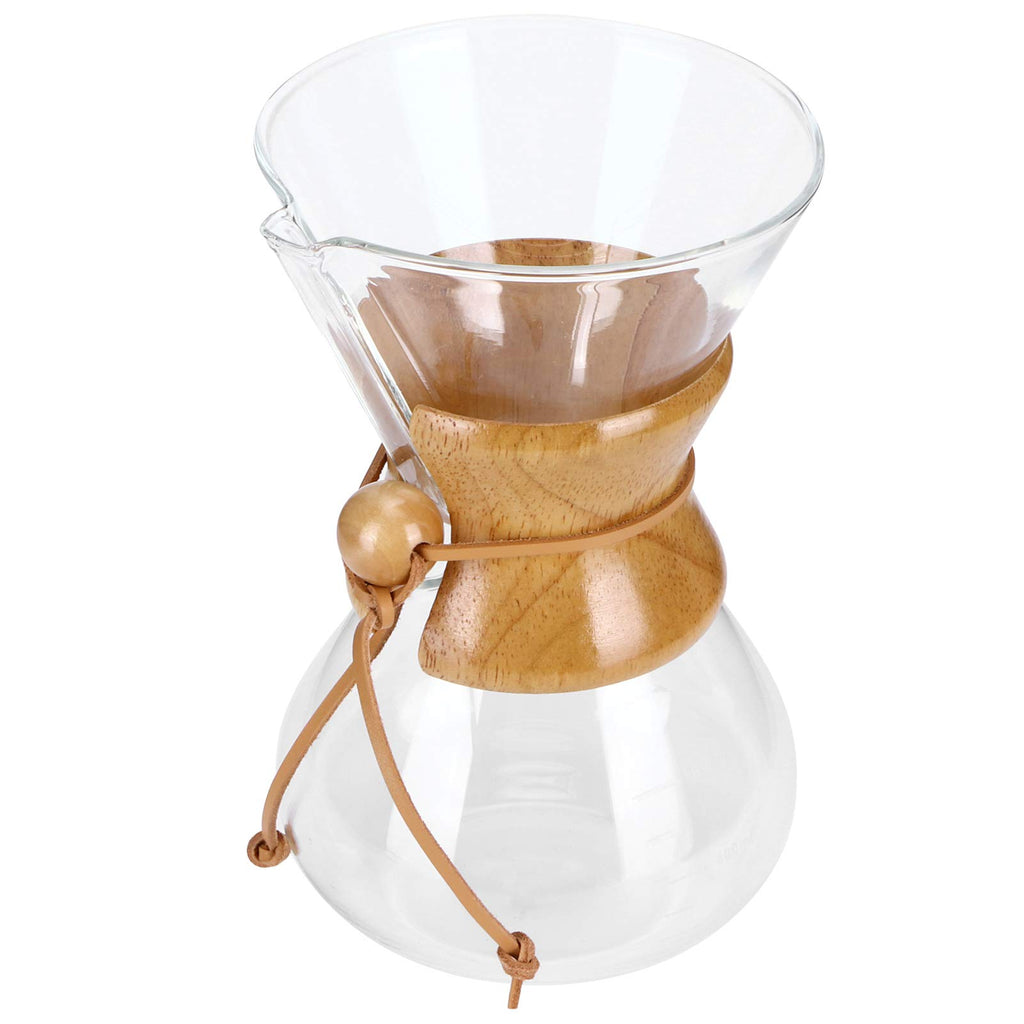 600ml High Temp Glass Coffee Drip Pot with Reusable Filter H273