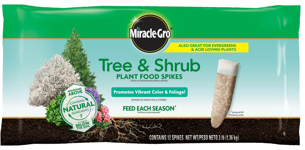 Tree & Shrub Plant Food Spikes 12 Spikes 2-Pack Z783453