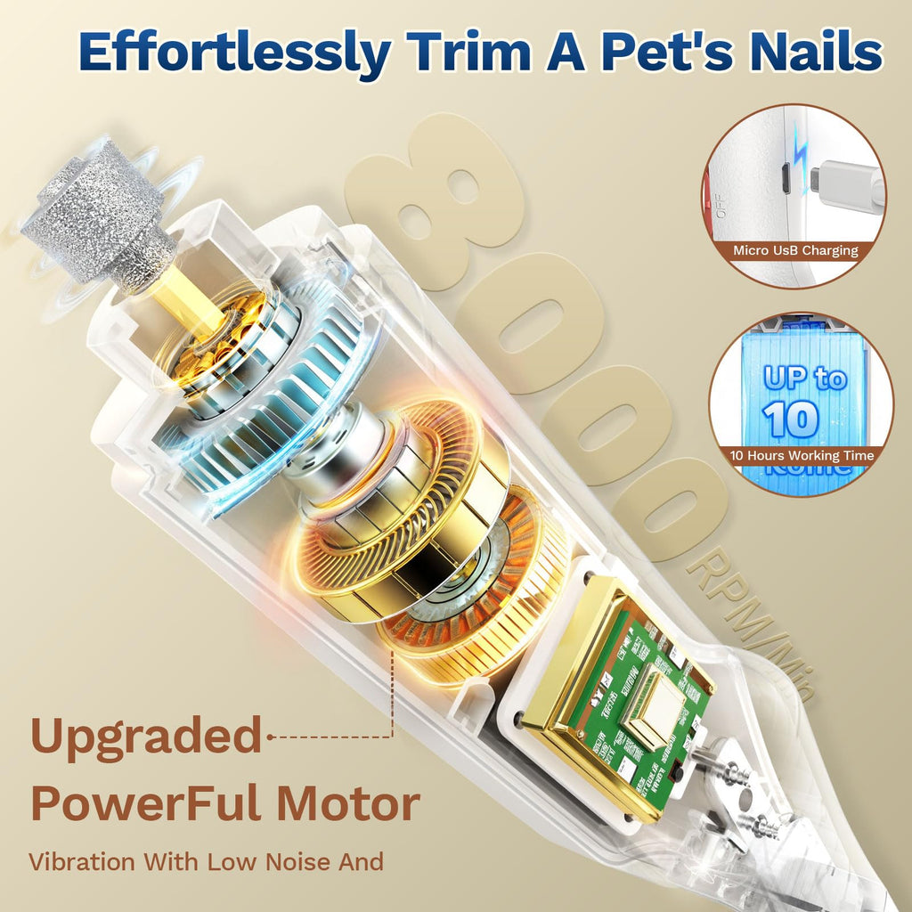 2-in-1 Dog & Cat Nail Clippers and Grinder A186