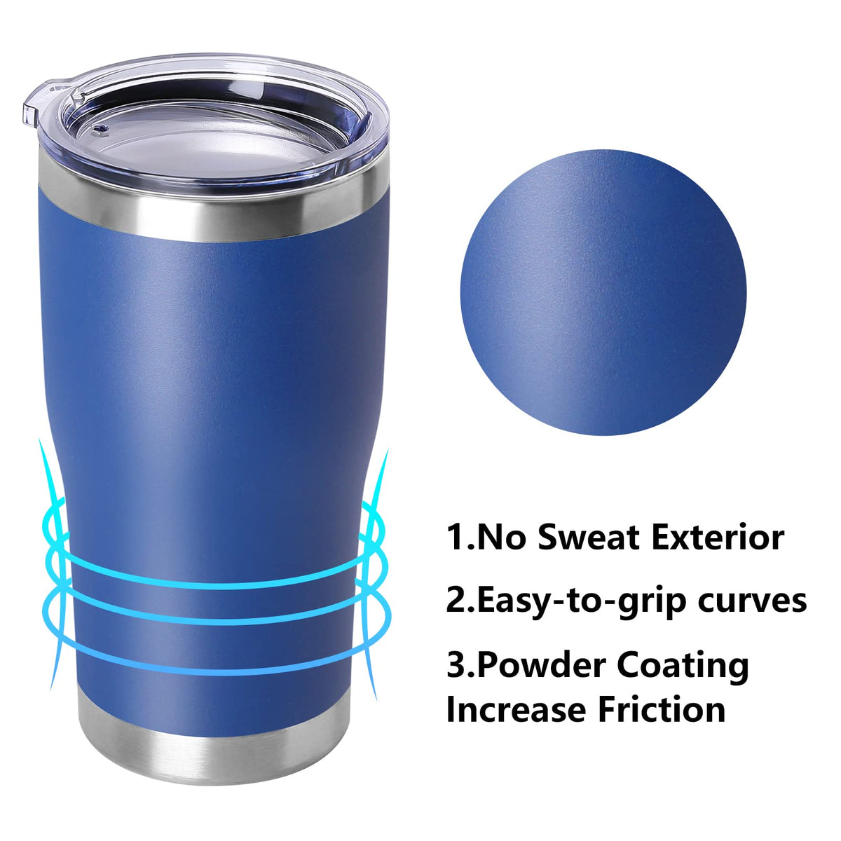 20oz Stainless Steel Insulated Tumbler H149