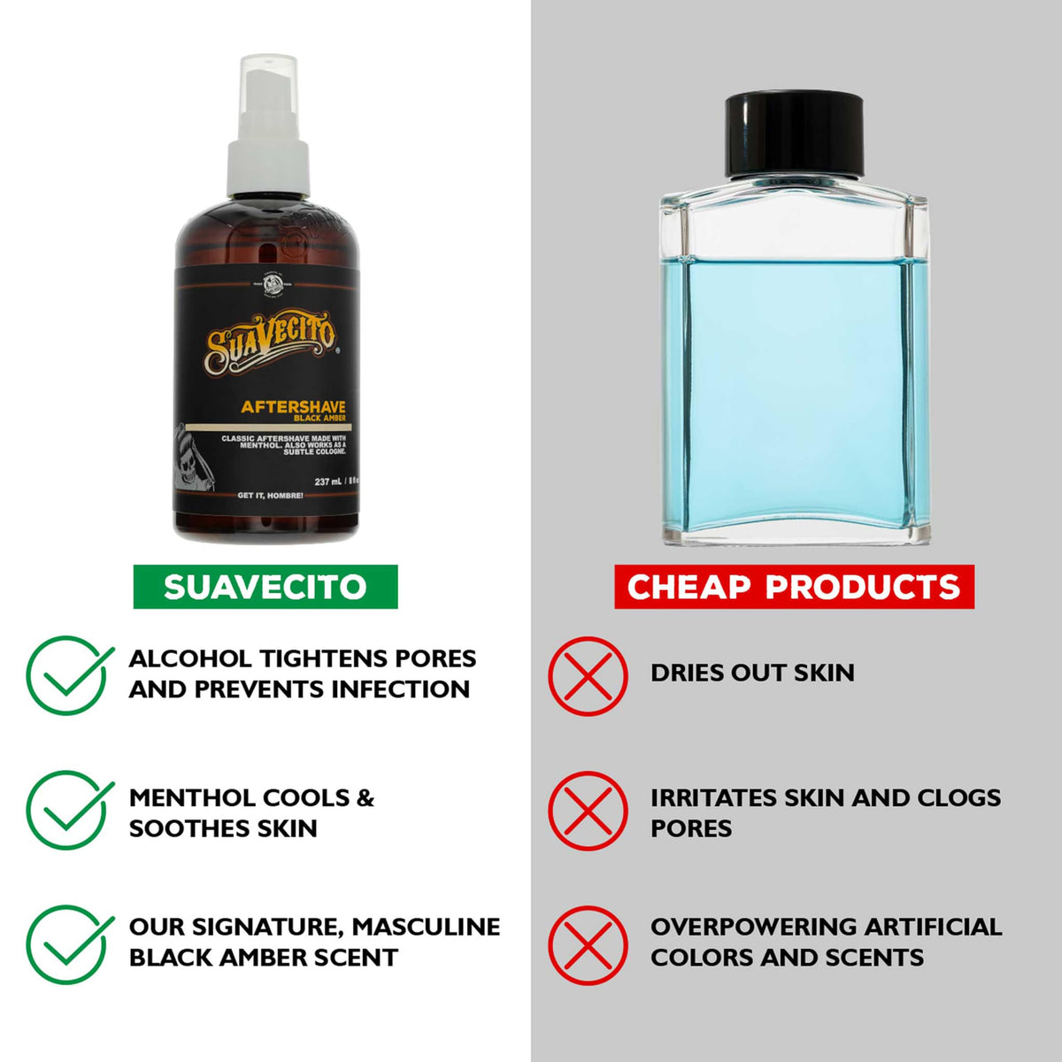 Black Amber Aftershave 8 oz Pump Spray D901