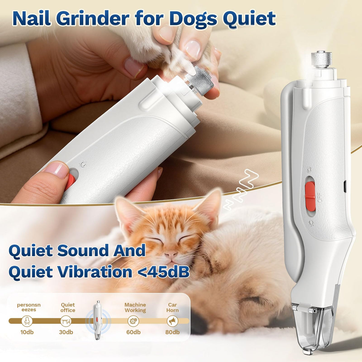 2-in-1 Dog & Cat Nail Clippers and Grinder A186