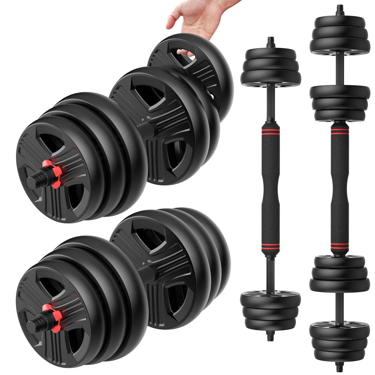 Adjustable Dumbbells Set with Connector R3069