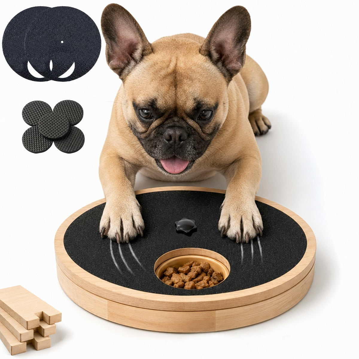 Dog Nail Scratch Board with Treat Box R377
