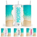 20 oz Custom Skinny Tumbler with Lid & Straw K561472
