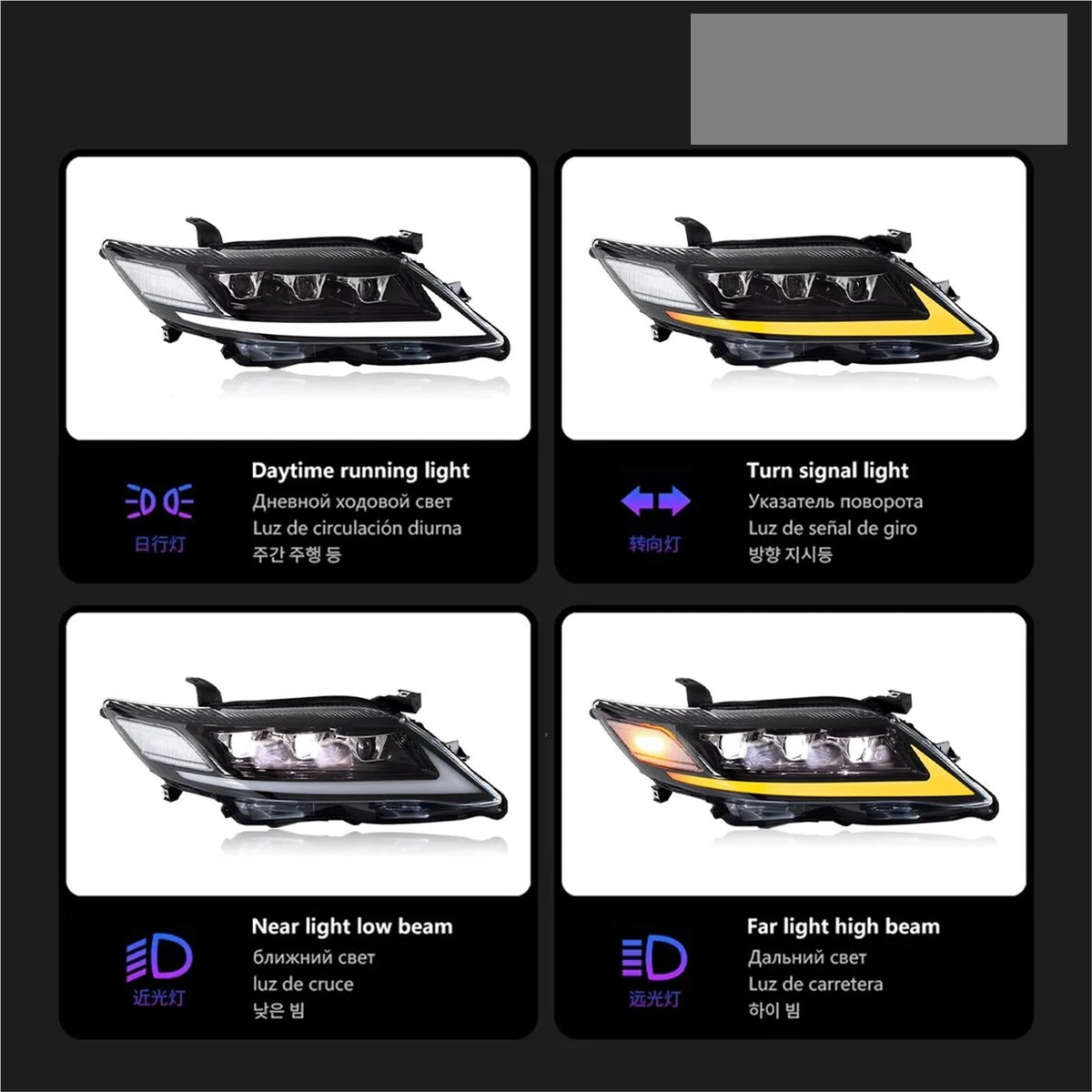 Toyota Camry LED Headlight N83375