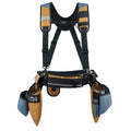 Khaki Carpenter Tool Belt with Suspenders B477997