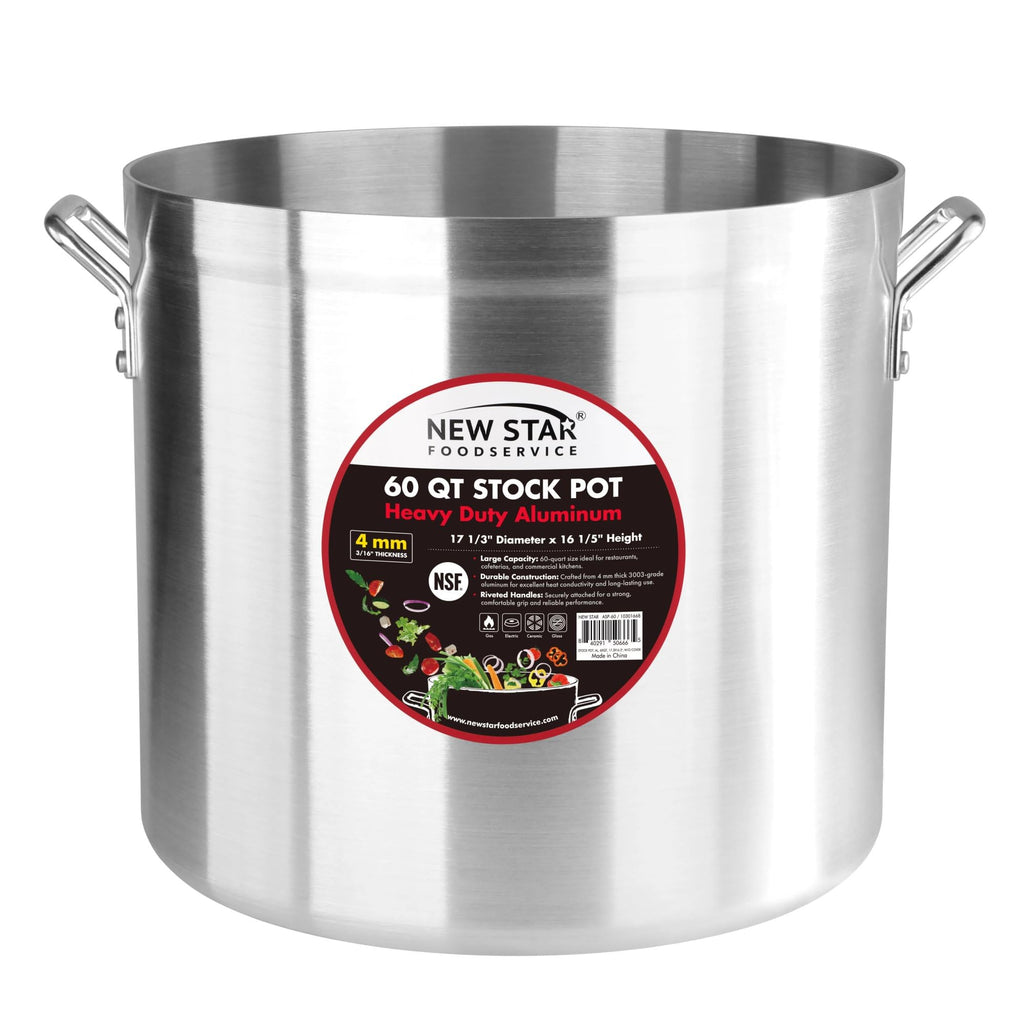 60 Qt Aluminum Stock Pot J482