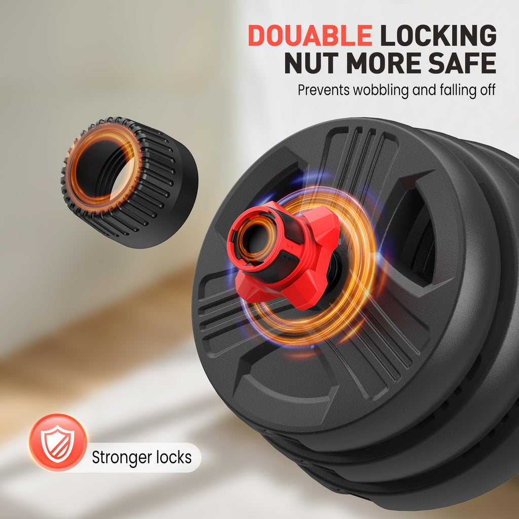 Adjustable Dumbbells Set with Connector R3069