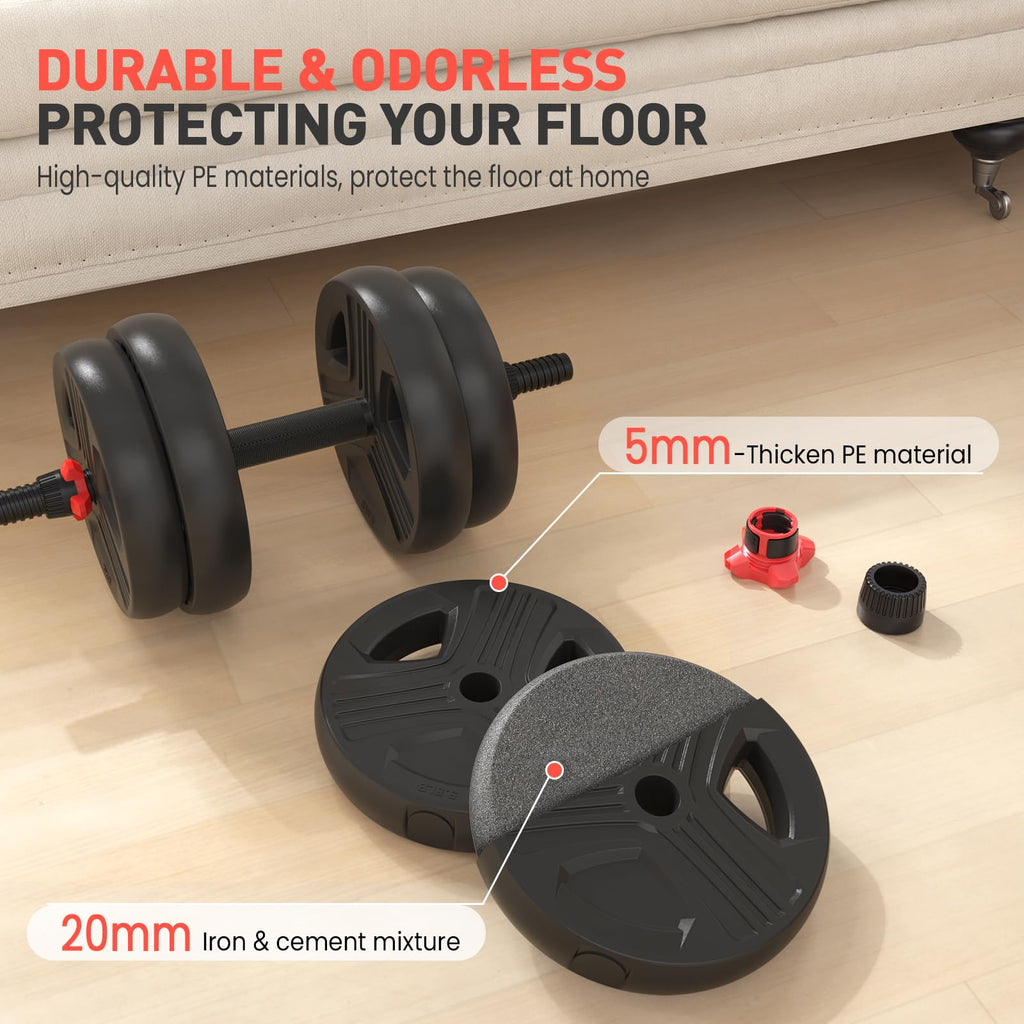 Adjustable Dumbbells Set with Connector R3069