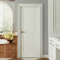 24"x80" 1-Panel Shaker Style White Primed Hollow Core Interior Door Slab R403125