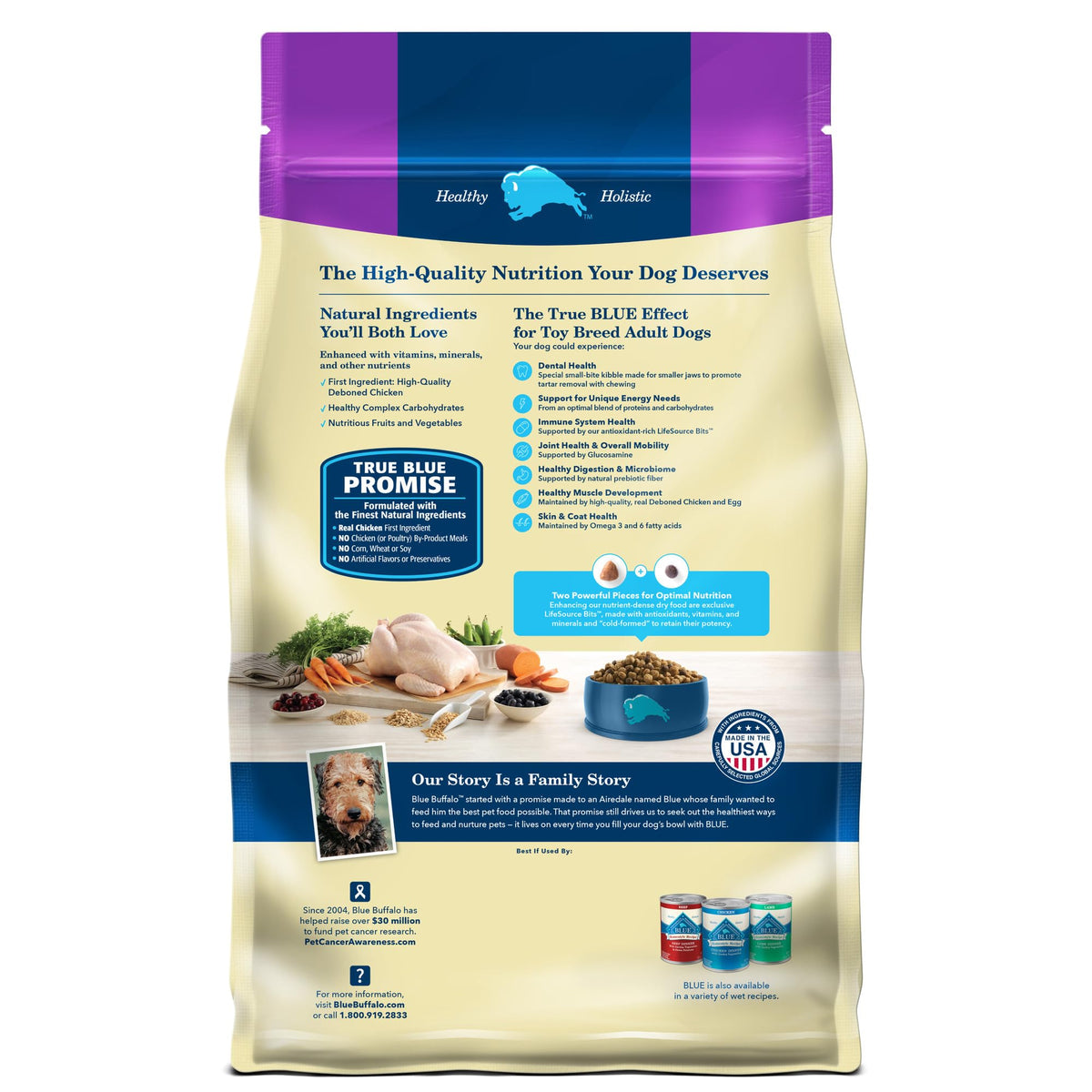 Chicken Adult Dry Dog Food, 4 lb W425