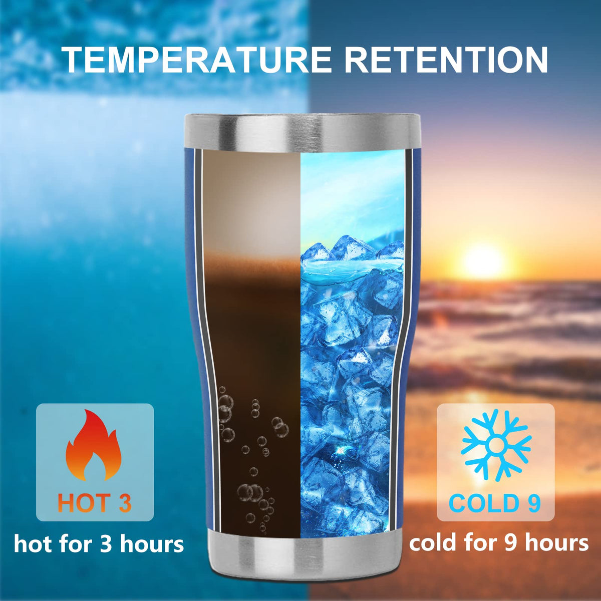 20oz Stainless Steel Insulated Tumbler H149