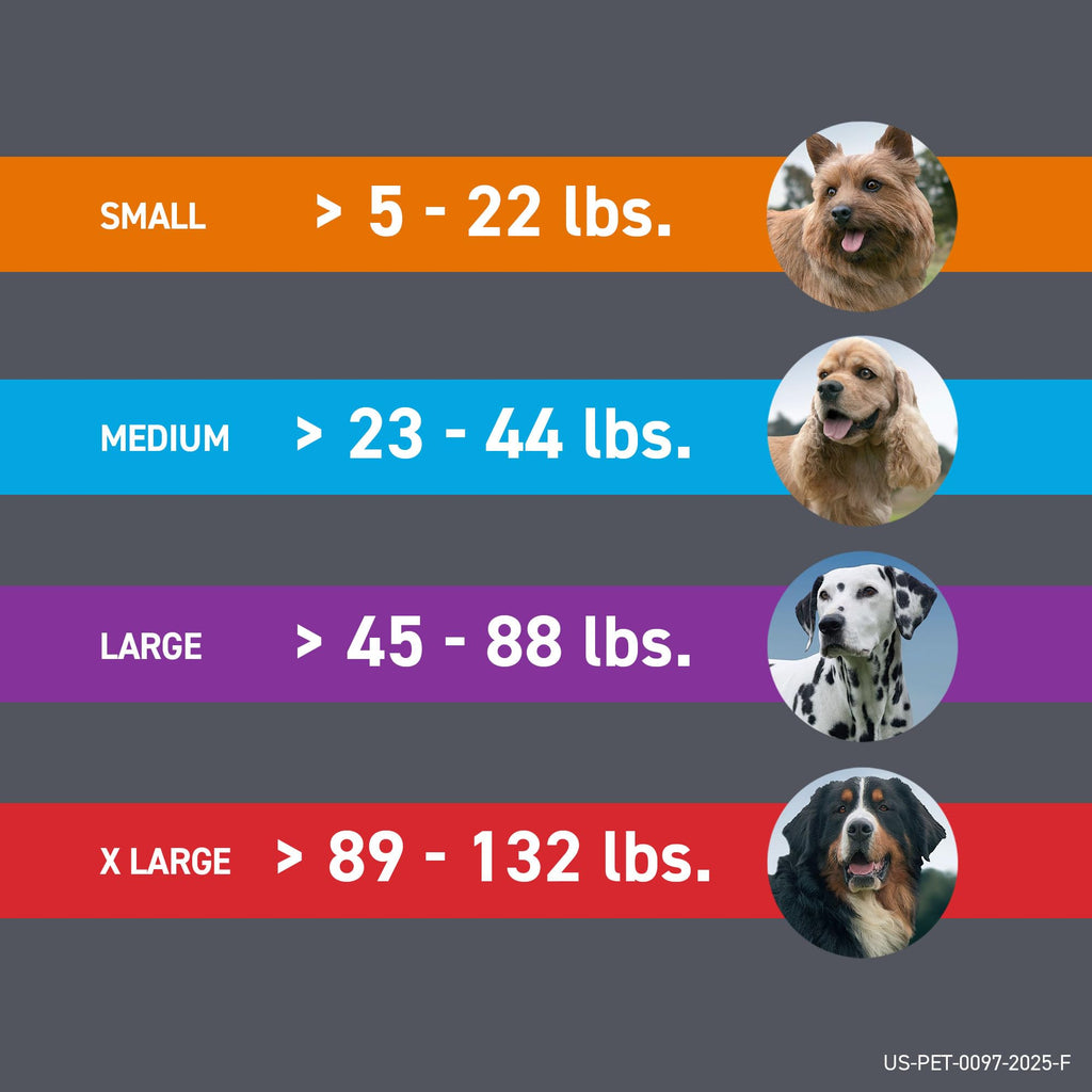Flea & Tick Spot Treatment for Small Breed Dogs 5-22 lbs V58728
