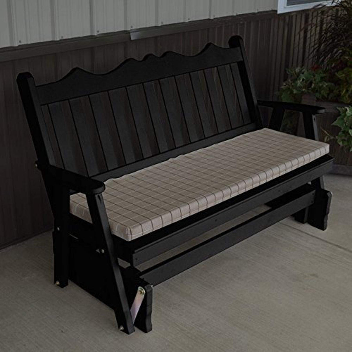 Yellow Pine 4' Glider Bench V358694