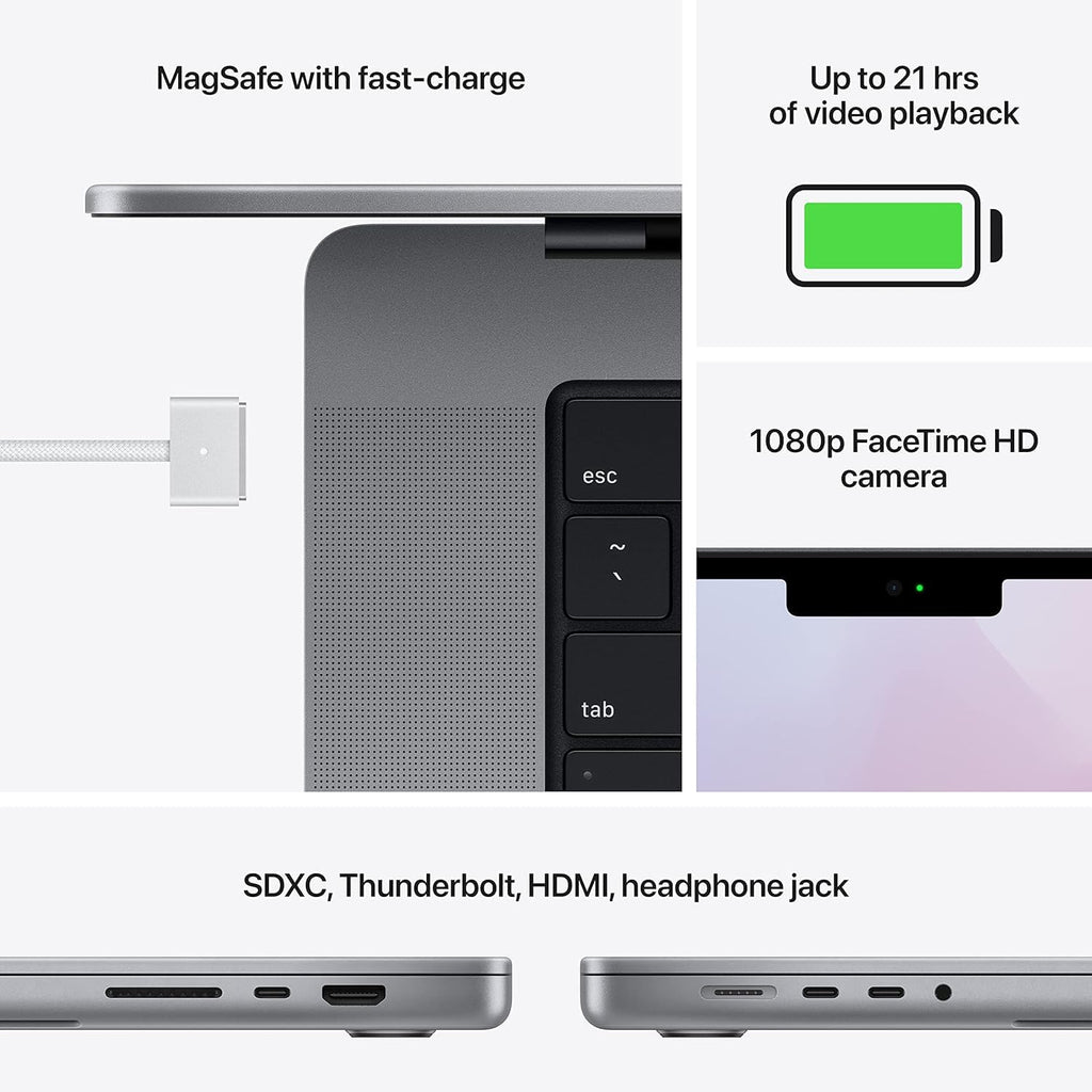 16-inch 32GB RAM 512GB SSD Space Gray Laptop Y332994