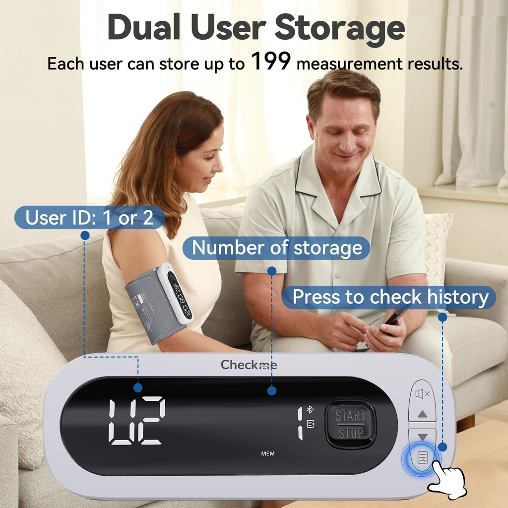 Rechargeable Automatic Upper Arm Blood Pressure Monitor L254513
