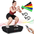 Black Vibration Plate with Bands W74227