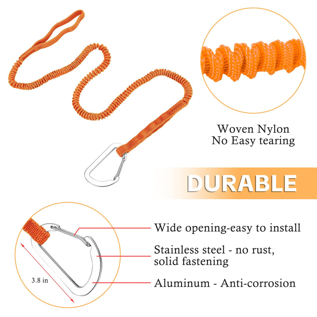 Kayak Paddle Board Leash Stretchable Strap R244